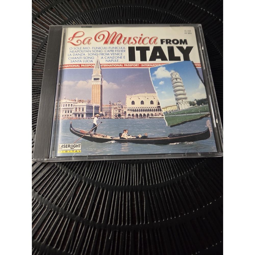 Bruno Bertone & His Mandoline Orchestra Music CD - La Musica from Italy